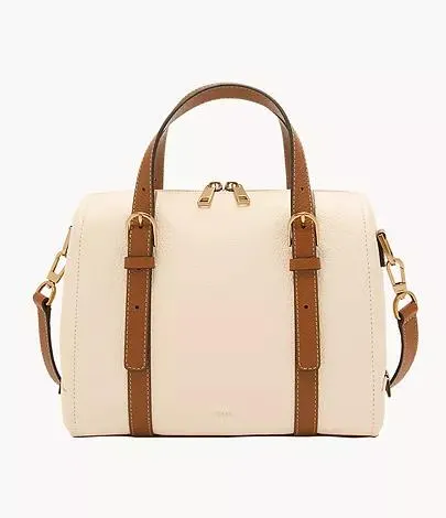 Sac double porté Carlie en cuir