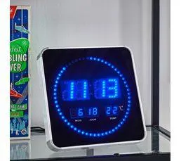 Horloge LED DIGITALE Bleu