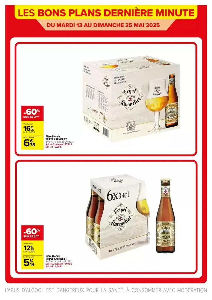 LES BONS PLANS DERNIÈRE MINUTE ! du 13 mai au 25 mai 2025 - Catalogue page 2