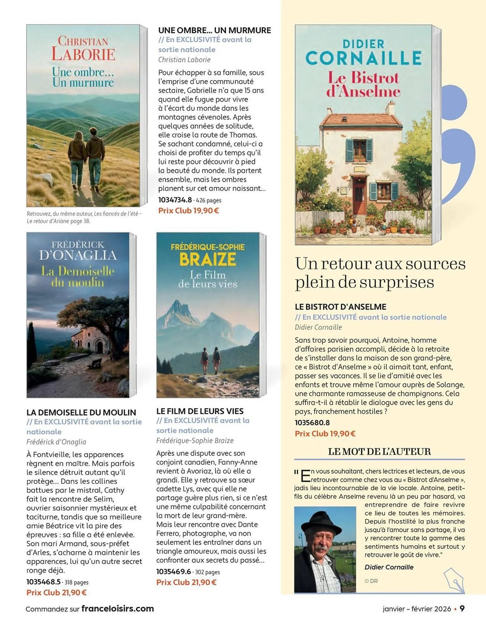 Catalogue France Loisirs du 1 janvier au 28 février 2026 - Catalogue page 9