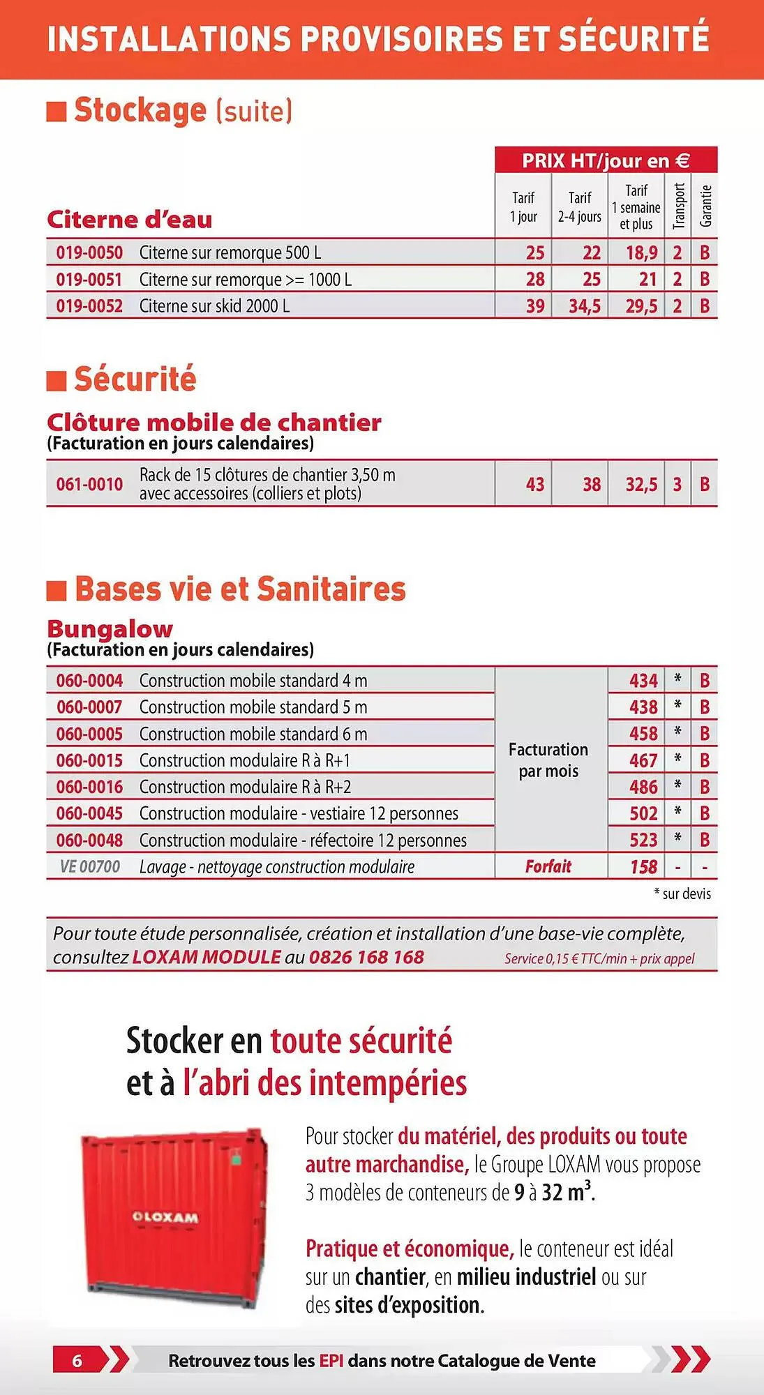 Catalogue Loxam du 3 janvier au 31 décembre 2025 - Catalogue page 8