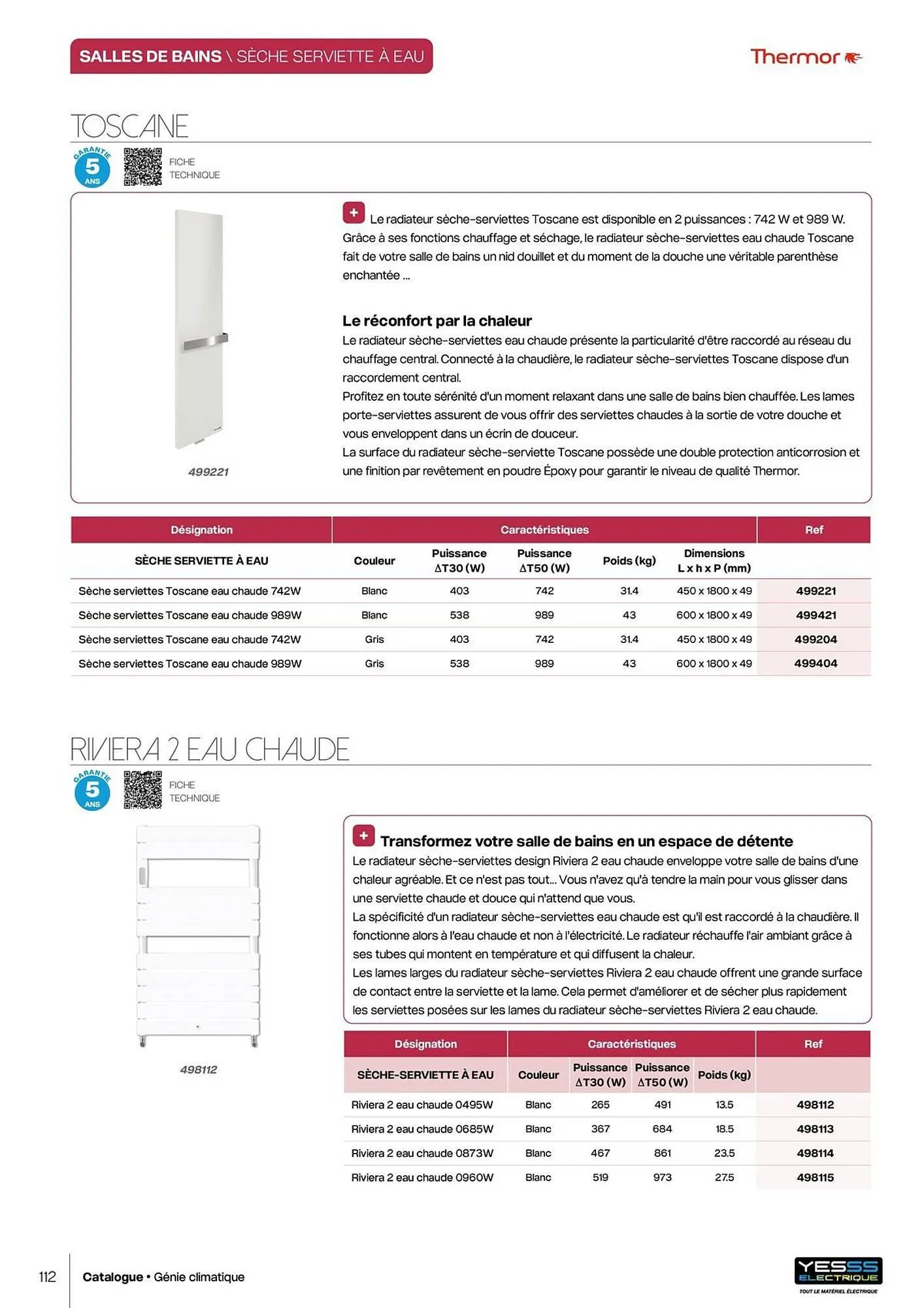 Catalogue Yesss electrique du 14 octobre au 31 décembre 2026 - Catalogue page 114