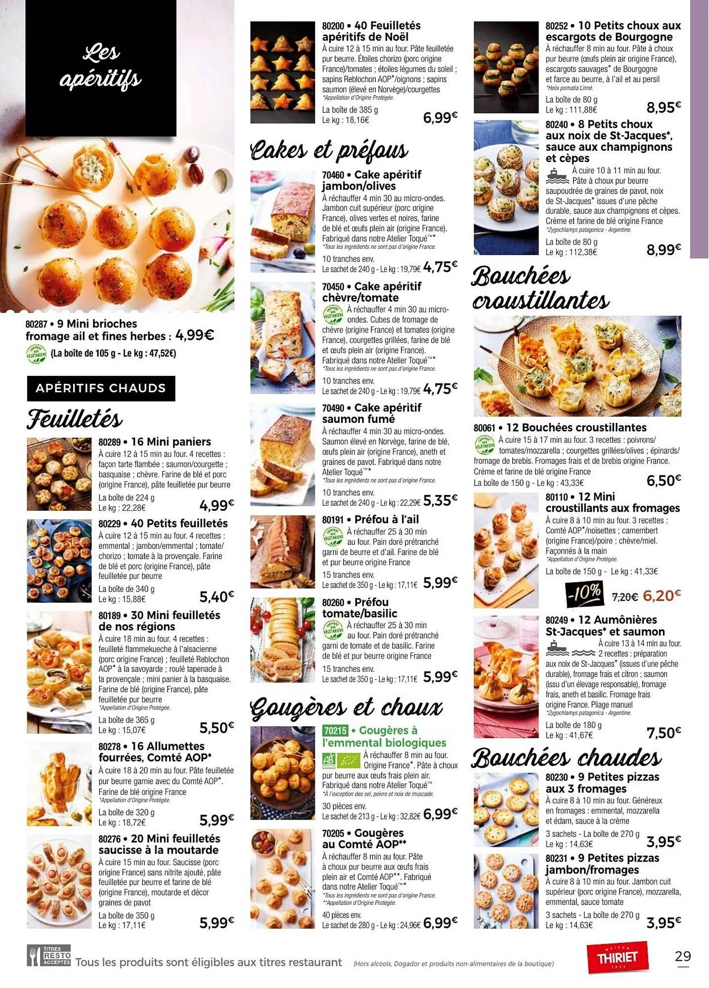 Catalogue Thiriet du 1 janvier au 30 janvier 2026 - Catalogue page 29