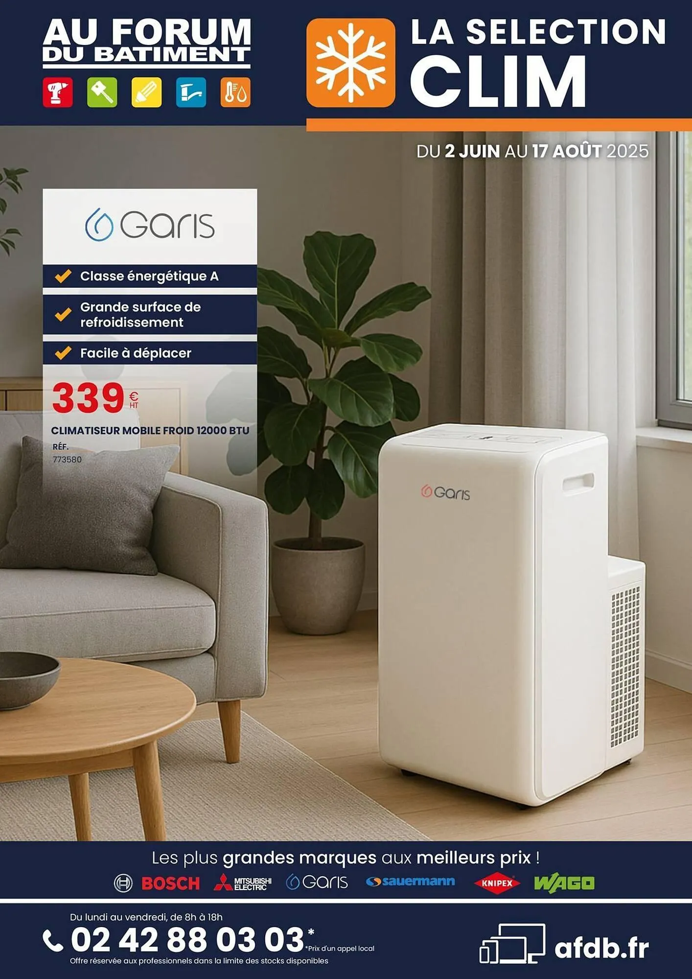 Catalogue Au Forum du Bâtiment du 3 juin au 17 août 2025 - Catalogue page 1