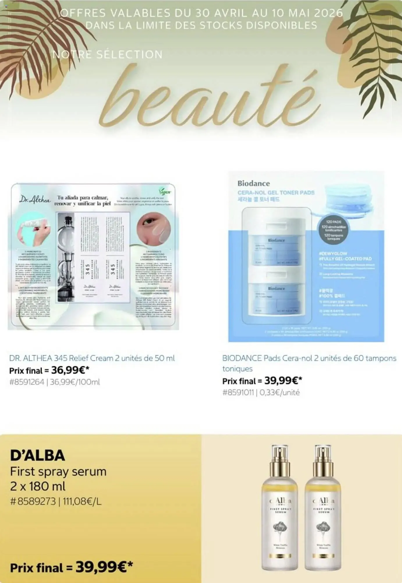 Catalogue Costco du 30 avril au 10 mai 2026 - Catalogue page 1