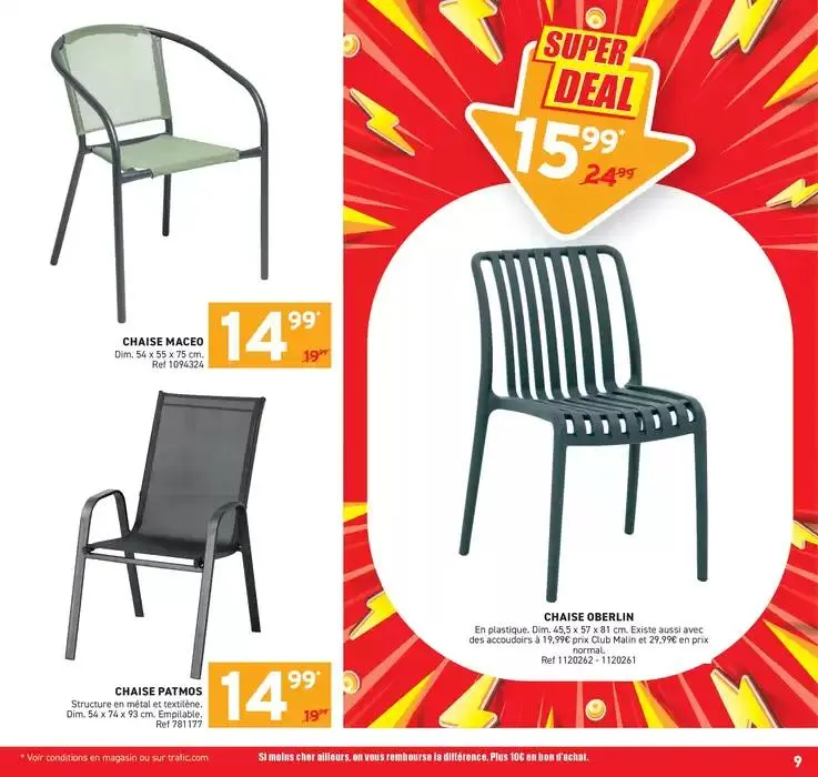 LE PLAISIR À PRIX MALIN du 25 mars au 31 mars 2025 - Catalogue page 9