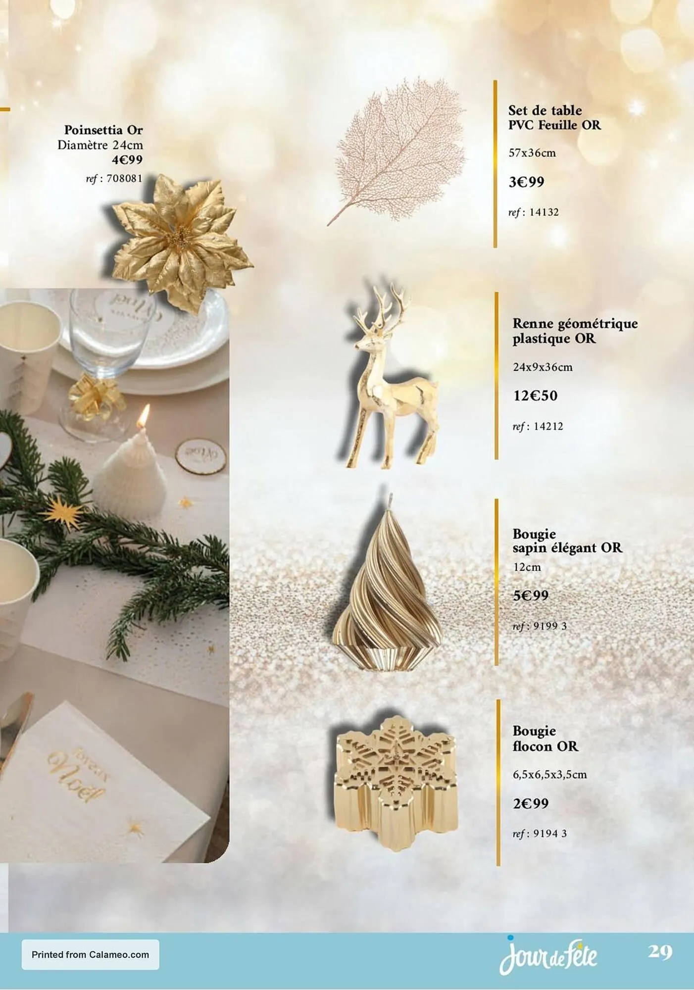 Catalogue Jour de Fête du 6 novembre au 1 janvier 2026 - Catalogue page 29