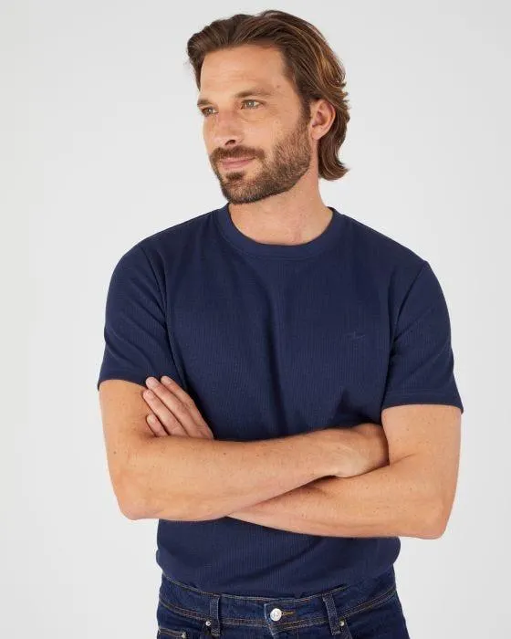 T-shirt maille gaufrée