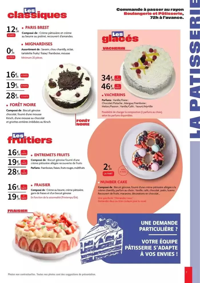 Carte Traiteur Permanente du 1 avril au 15 décembre 2025 - Catalogue page 7