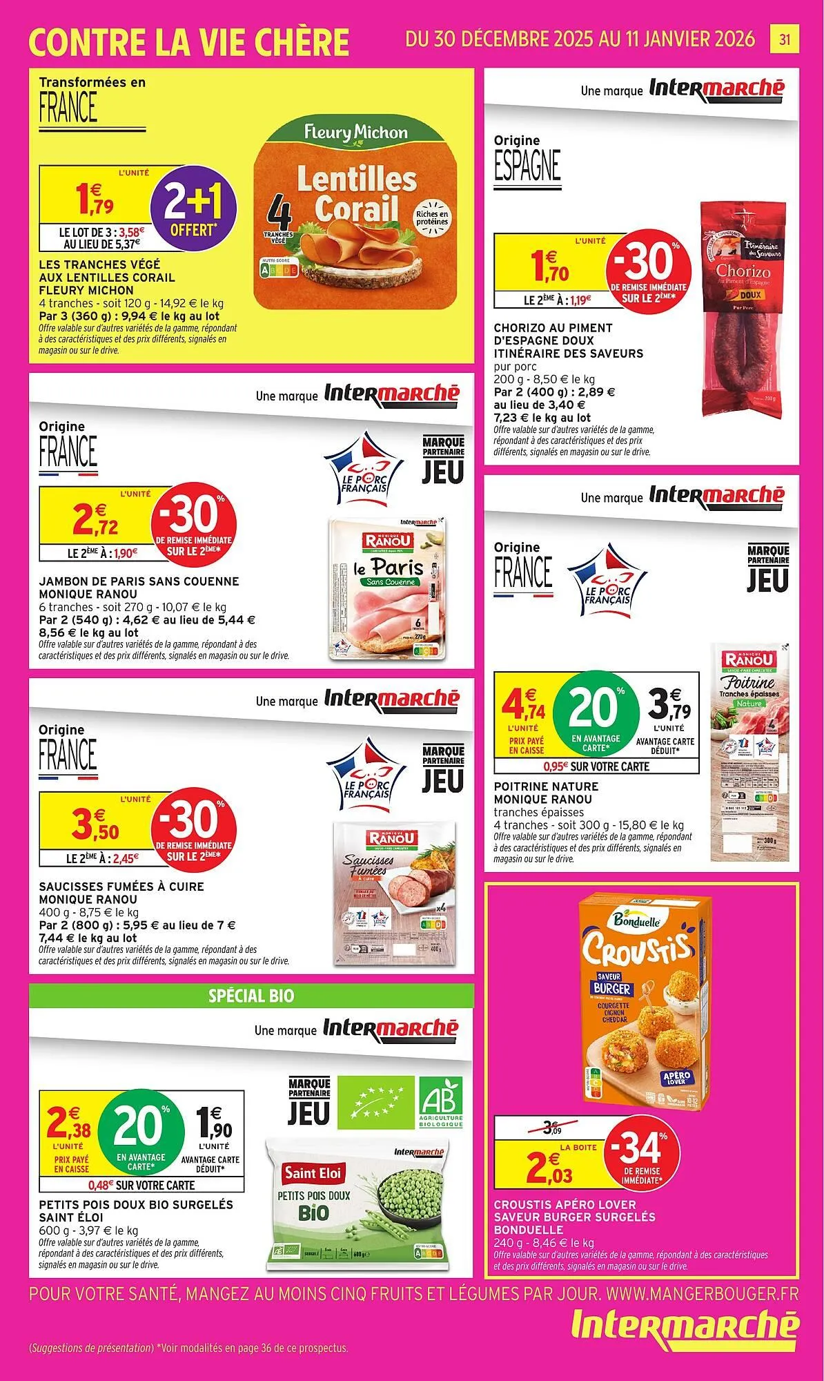 Catalogue Intermarché du 30 décembre au 11 janvier 2026 - Catalogue page 31