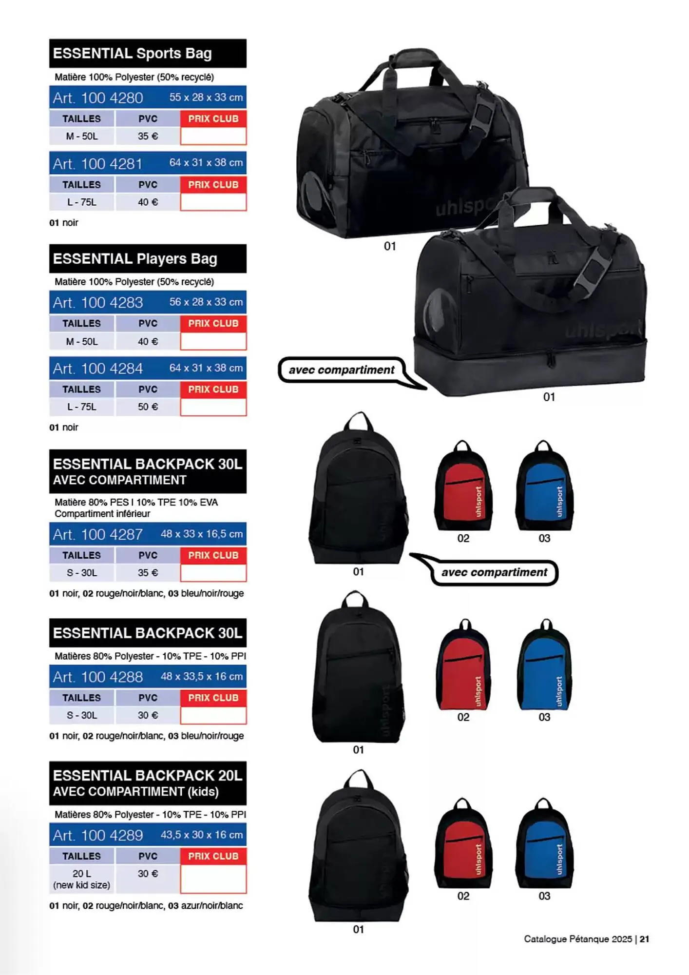 Uhlsport Catalogue du 17 octobre au 31 mai 2026 - Catalogue page 17