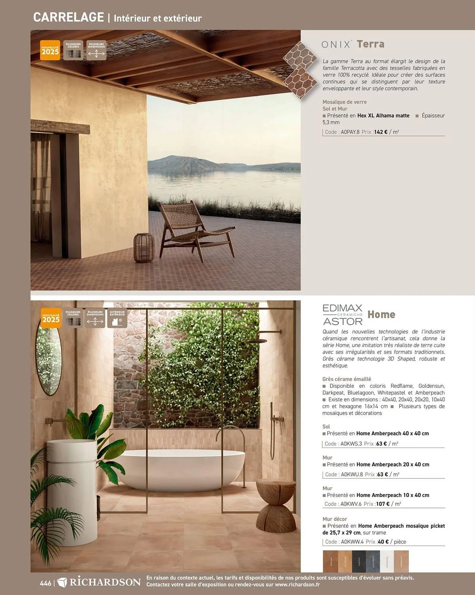 Catalogue Richardson du 11 avril au 31 décembre 2025 - Catalogue page 448
