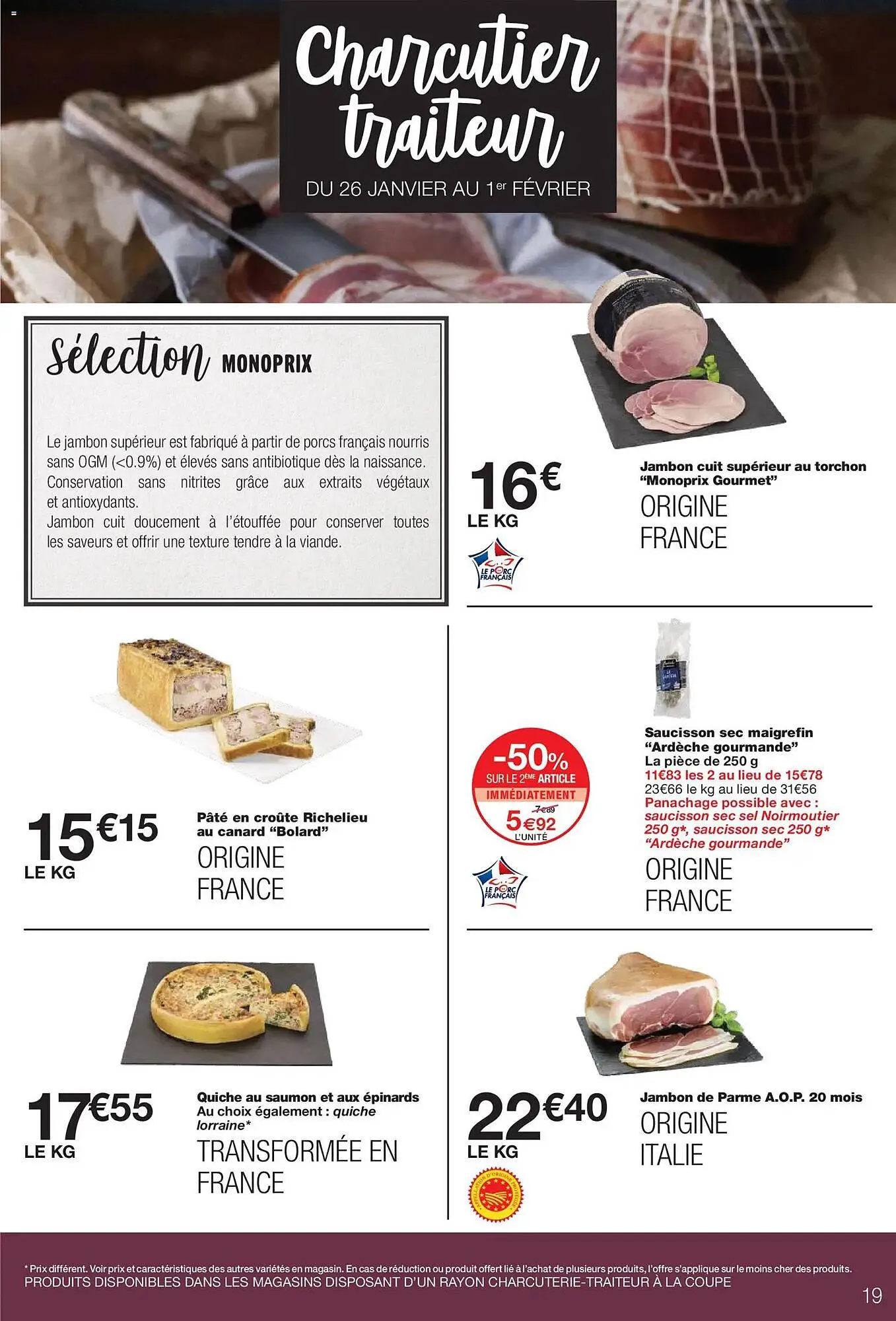 Catalogue Monoprix du 20 janvier au 1 février 2026 - Catalogue page 19