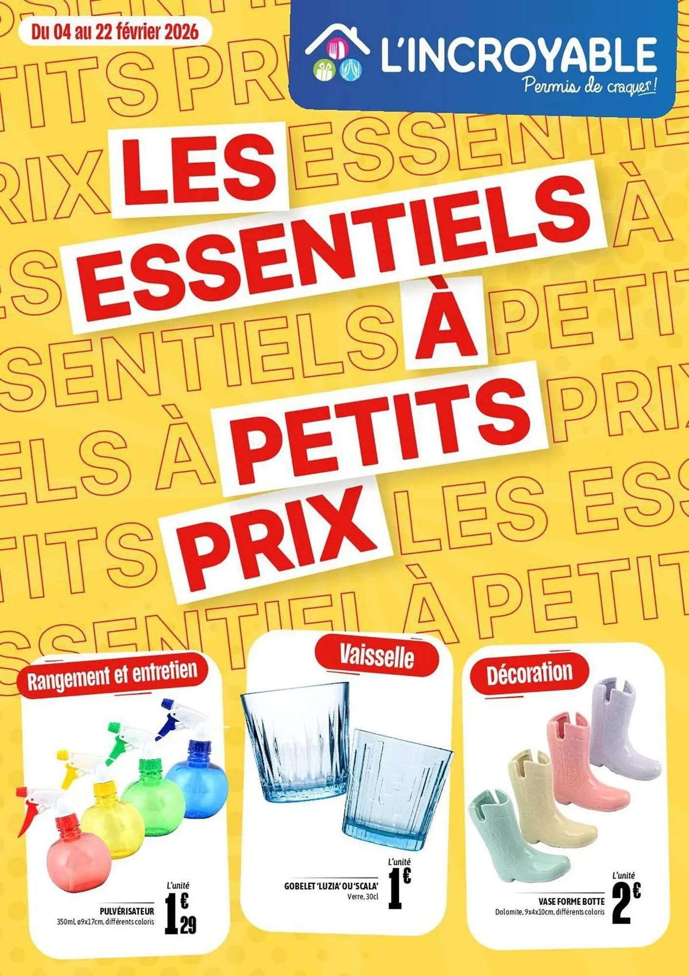 Catalogue Lincroyable - 1