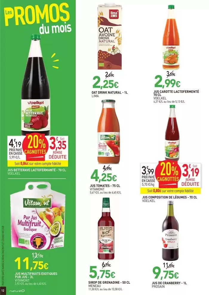 Votre fidélité récompensée sur une sélection de produits du 26 février au 23 mars 2025 - Catalogue page 12