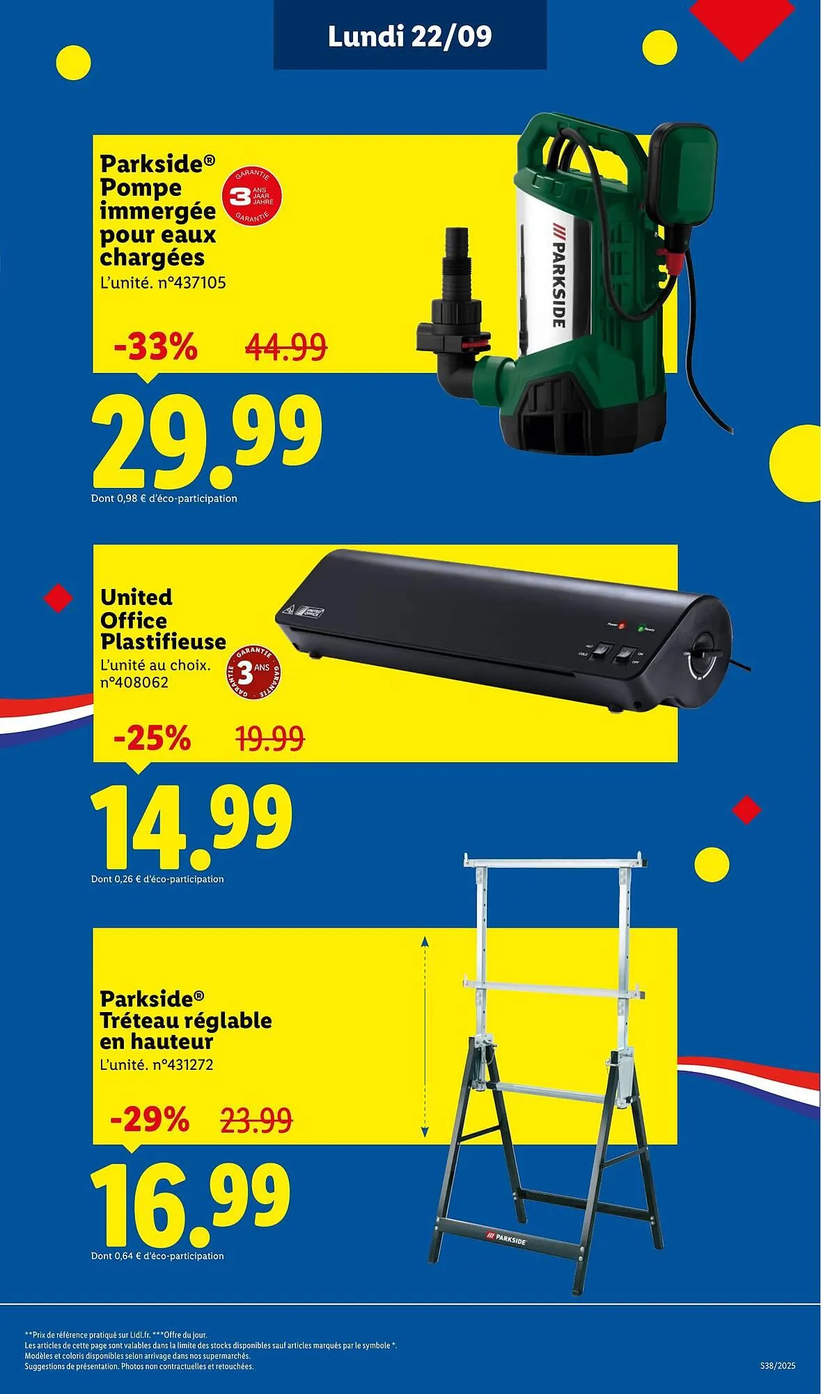 Catalogue Lidl du 18 septembre au 22 septembre 2025 - Catalogue page 43