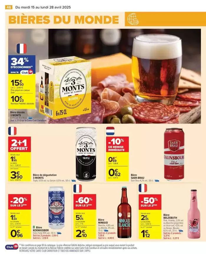 CRÊPES PARTY du 15 avril au 28 avril 2025 - Catalogue page 50