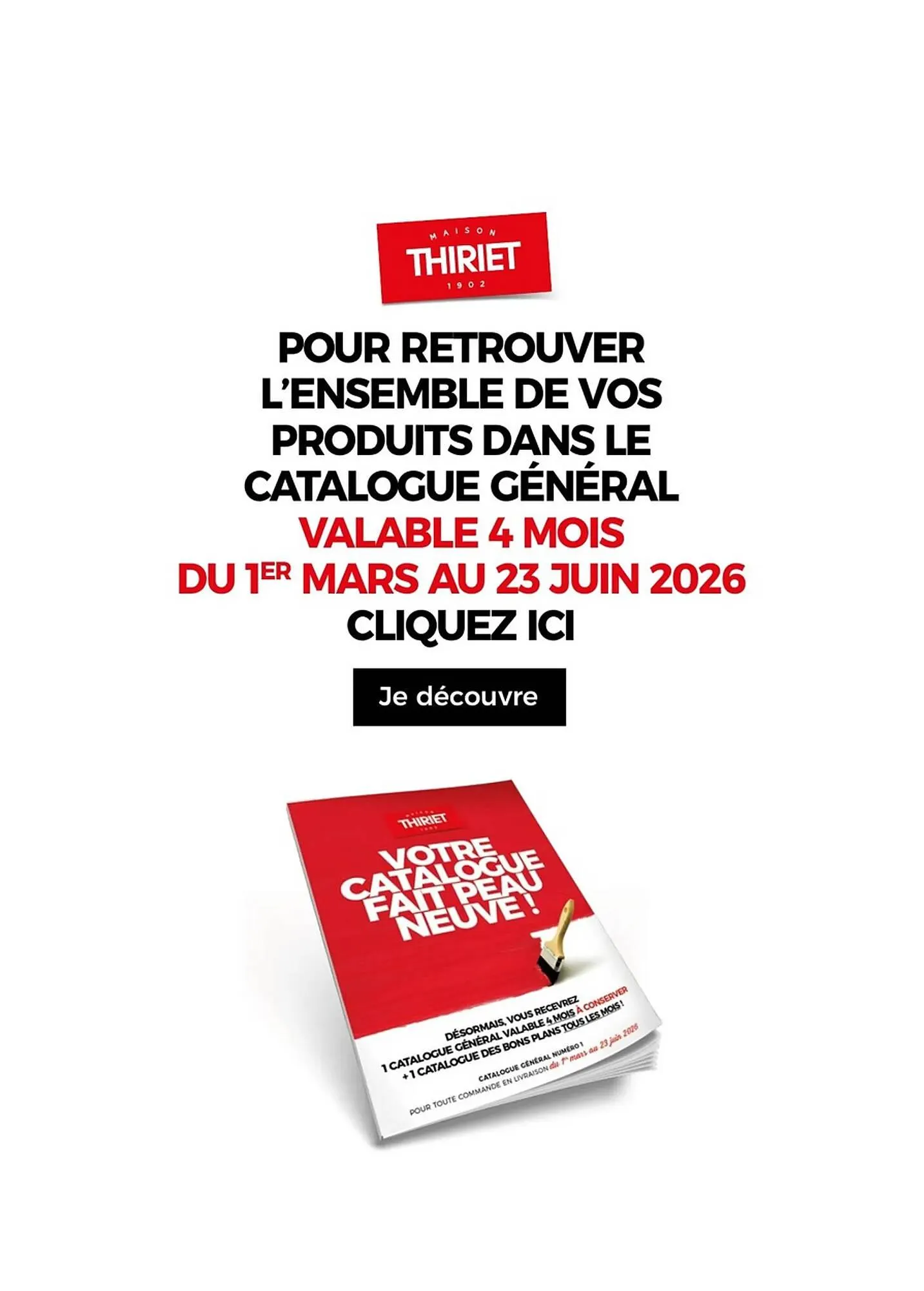 Catalogue Thiriet du 2 avril au 29 avril 2026 - Catalogue page 25