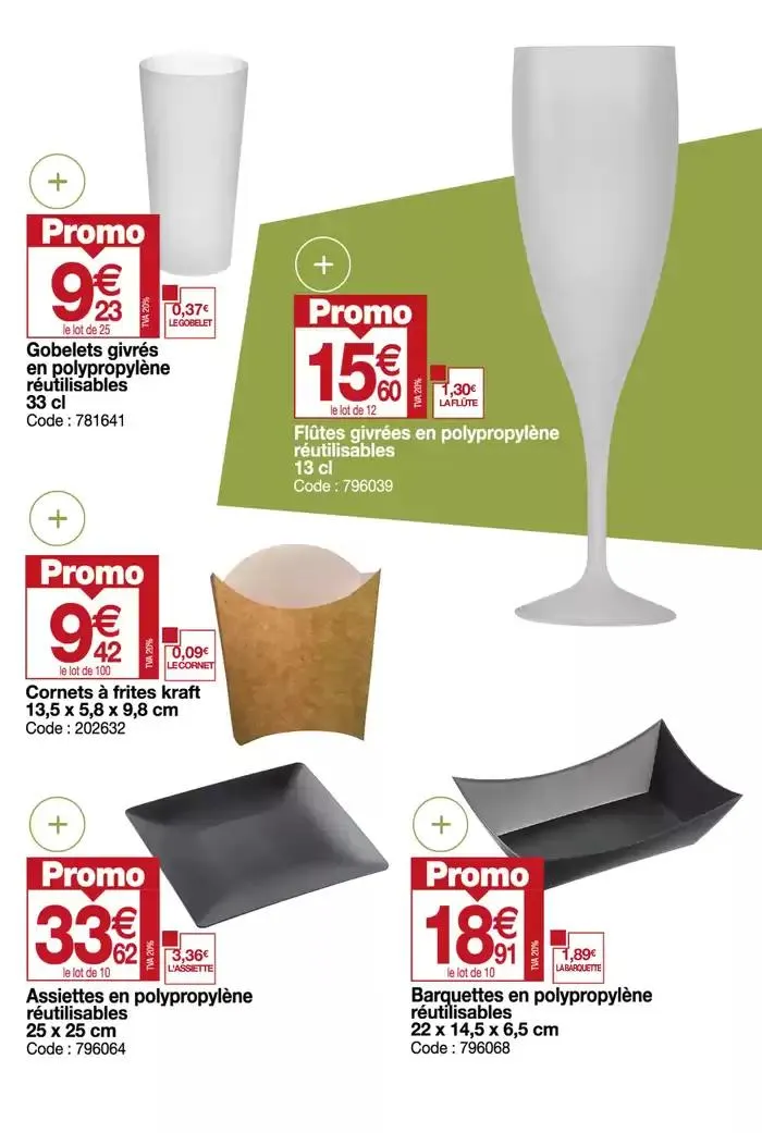 Art de la table & équipement du 6 mars au 5 avril 2025 - Catalogue page 19