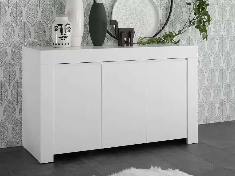 Rapallo blanc laqué mat