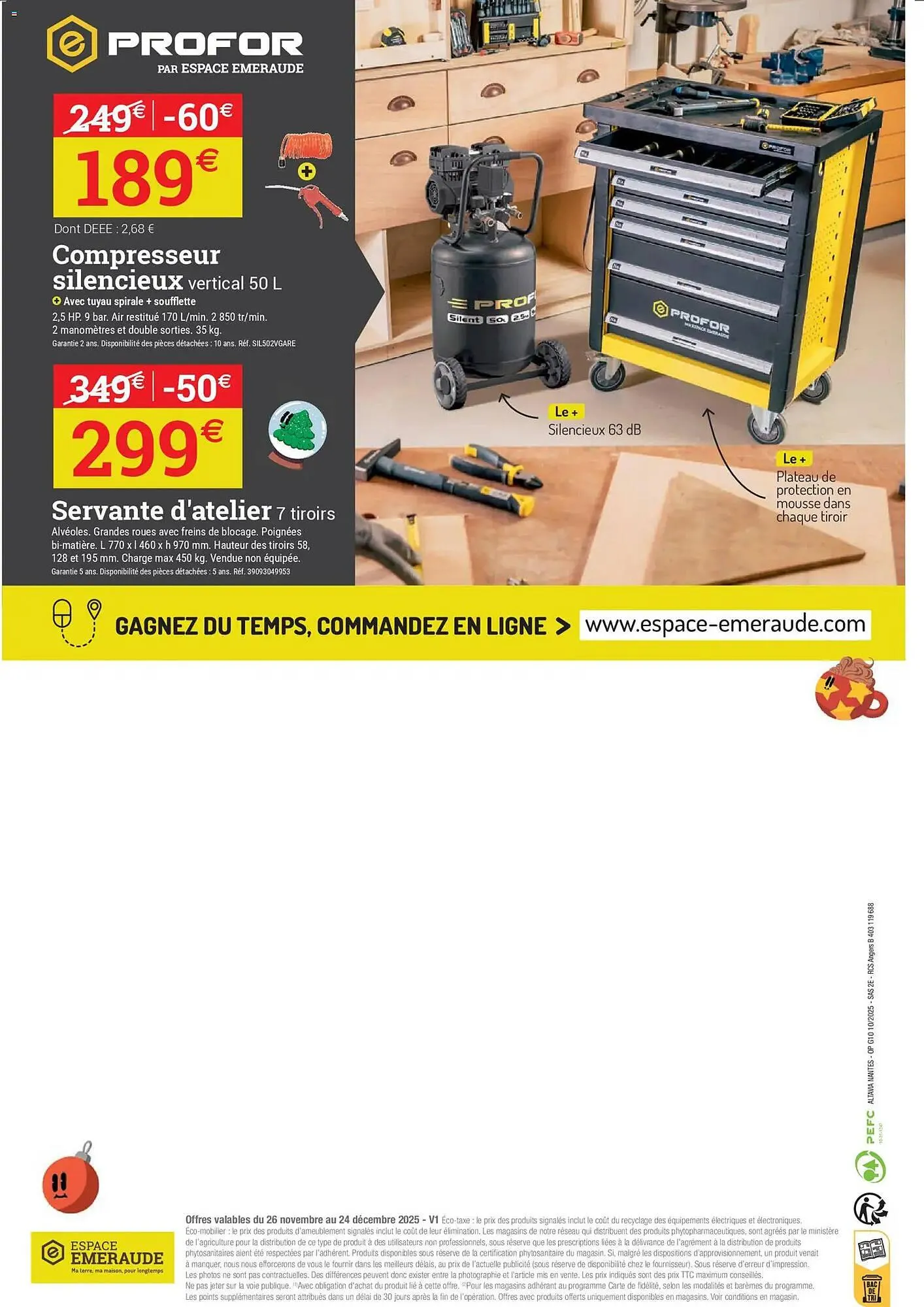 Catalogue Espace emeraude du 26 novembre au 24 décembre 2025 - Catalogue page 16