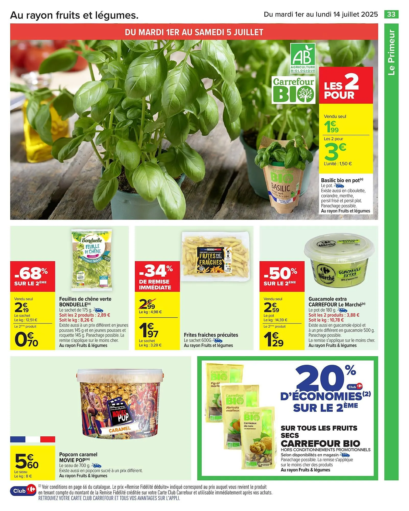 Catalogue Carrefour du 1 juillet au 14 juillet 2025 - Catalogue page 35