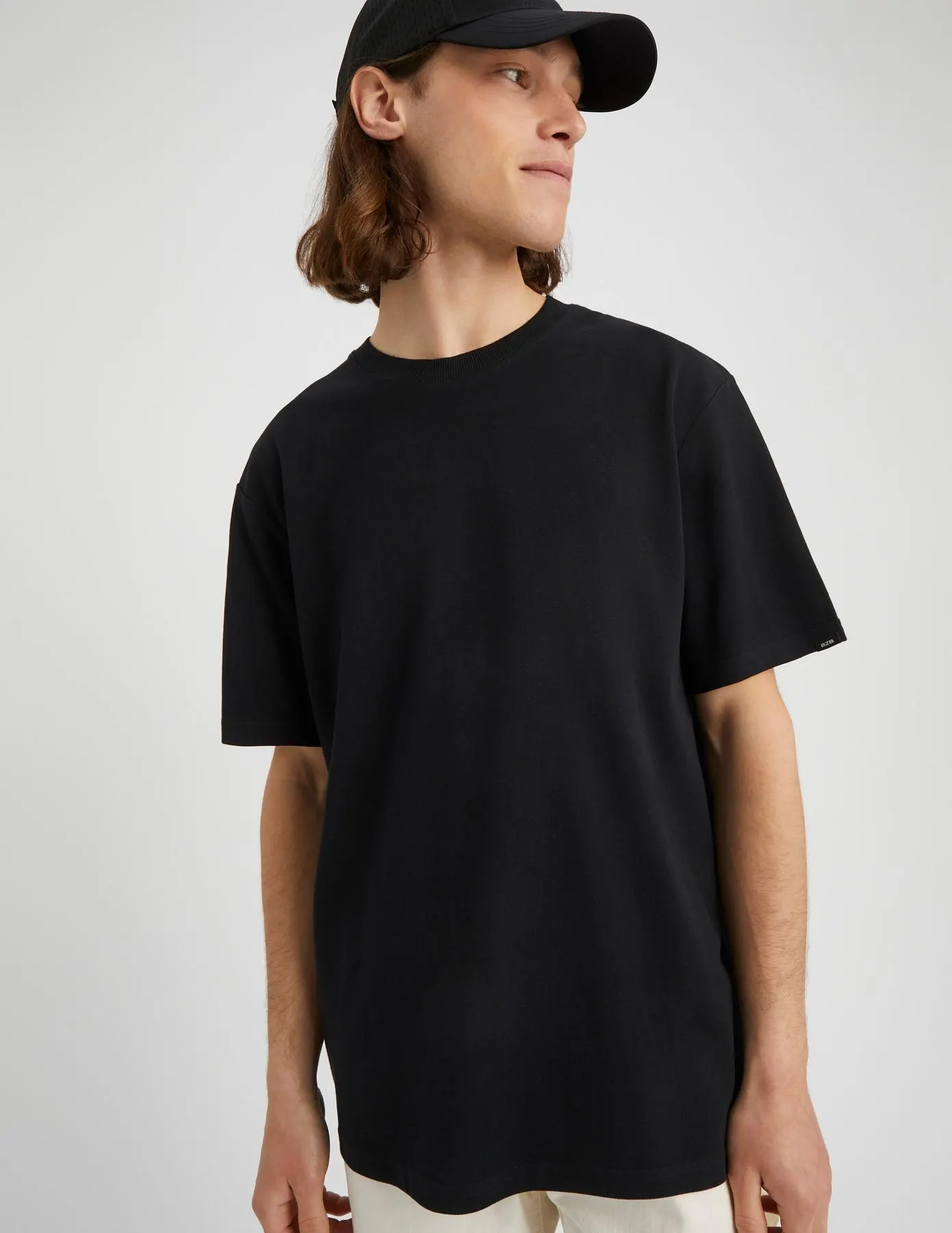 T-shirt piqué IAB - Noir