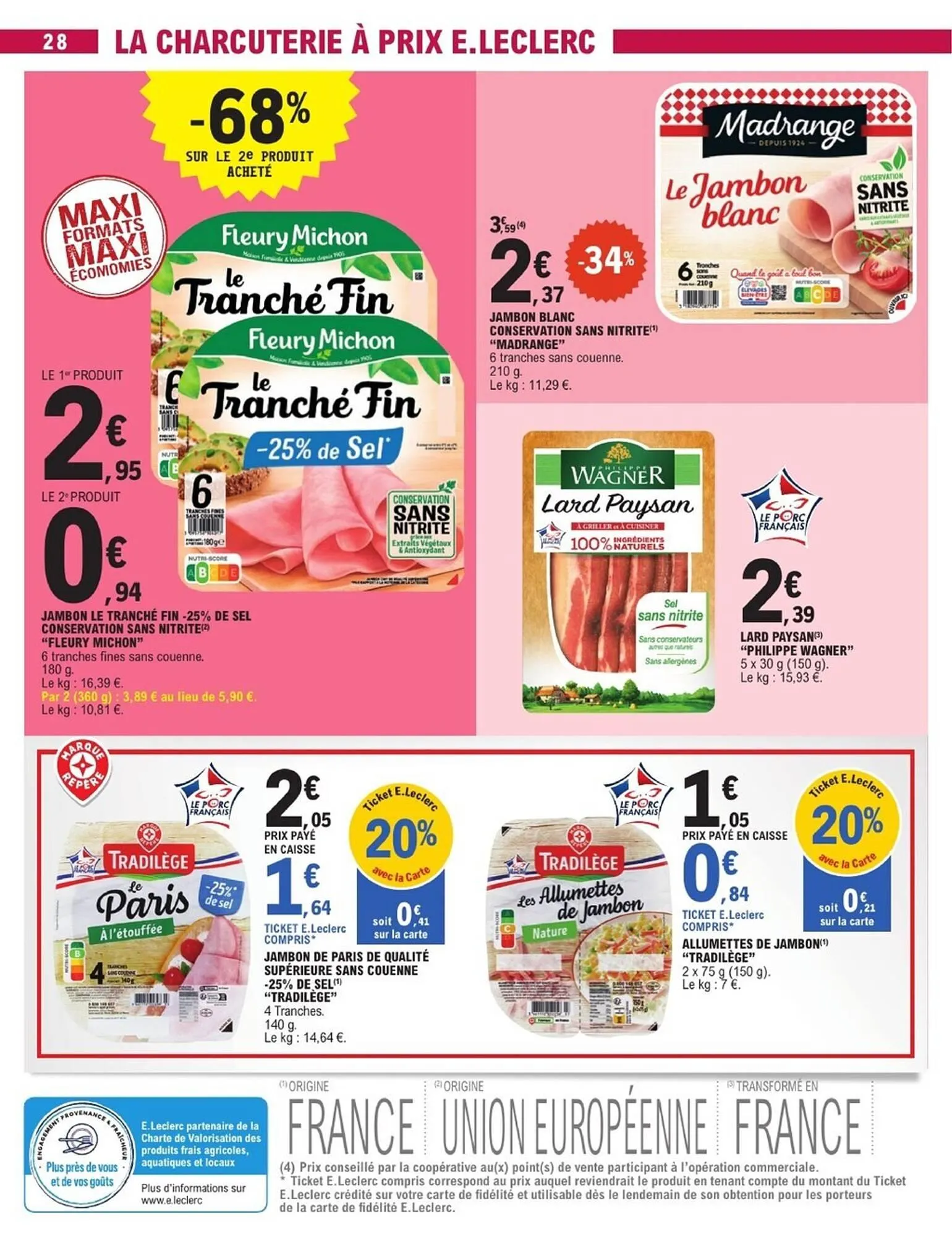 Catalogue E.Leclerc du 3 mars au 14 mars 2026 - Catalogue page 28