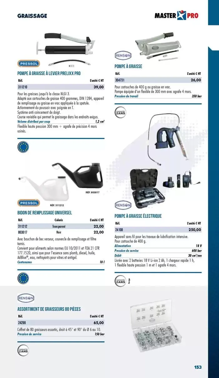 Essentiel Industrie 2025 du 3 janvier au 31 décembre 2025 - Catalogue page 155