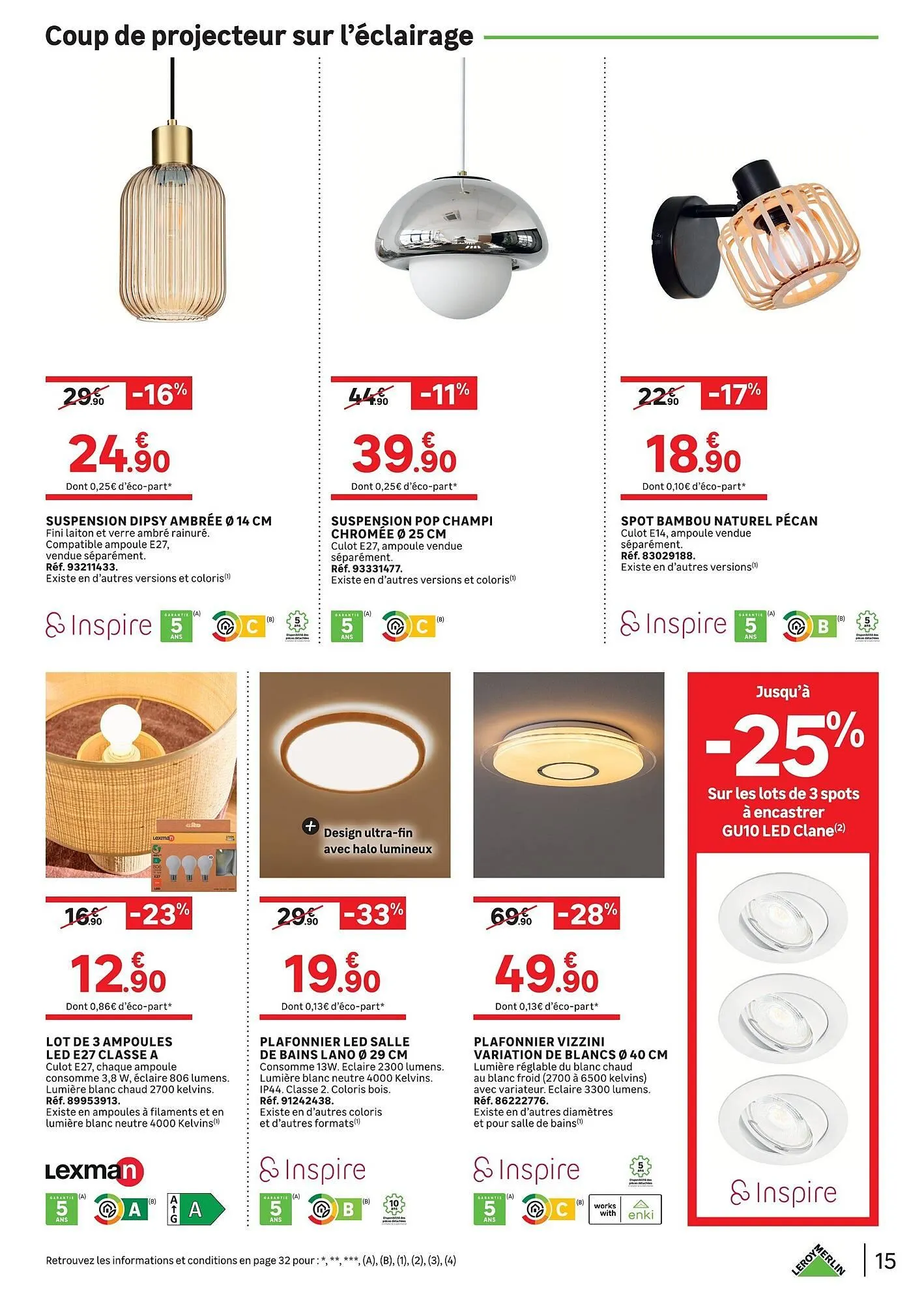 Catalogue Leroy Merlin du 1 avril au 28 avril 2026 - Catalogue page 15