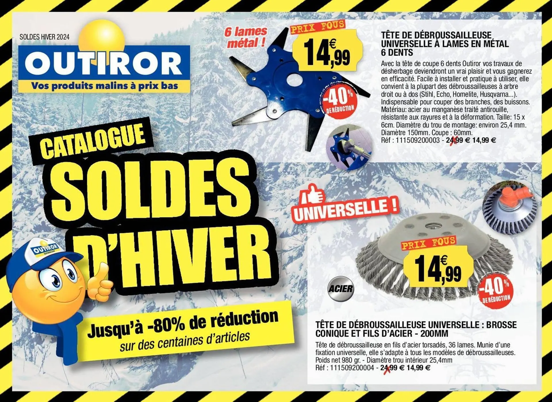 Catalogue Outiror du 12 janvier au 29 février 2024 - Catalogue page