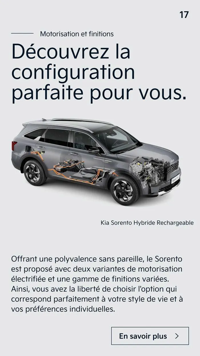 KIA Sorento Hybride du 9 septembre au 31 août 2025 - Catalogue page 17
