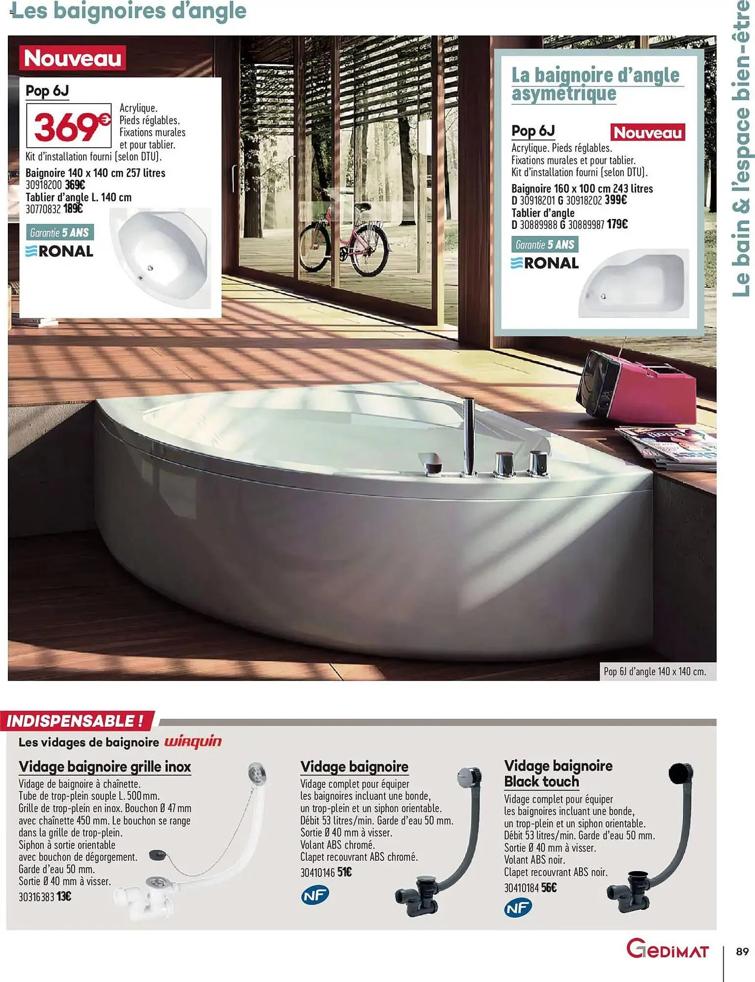 Catalogue Gedimat du 1 avril au 30 avril 2026 - Catalogue page 89