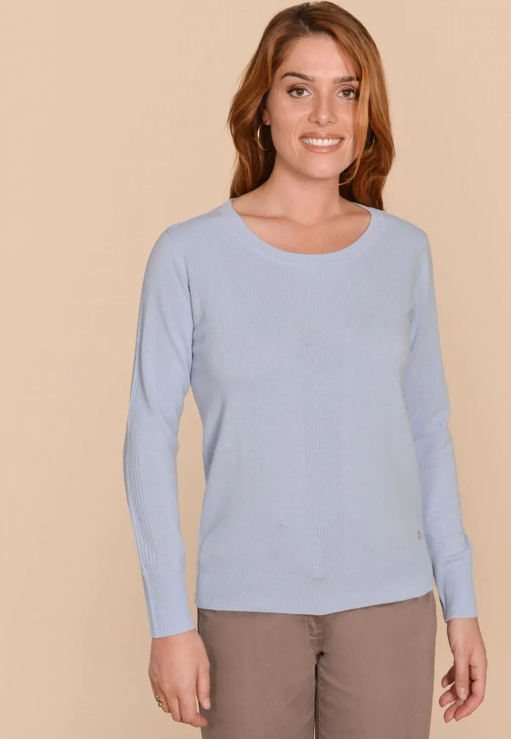 CAPUCINE - PULL - CIEL