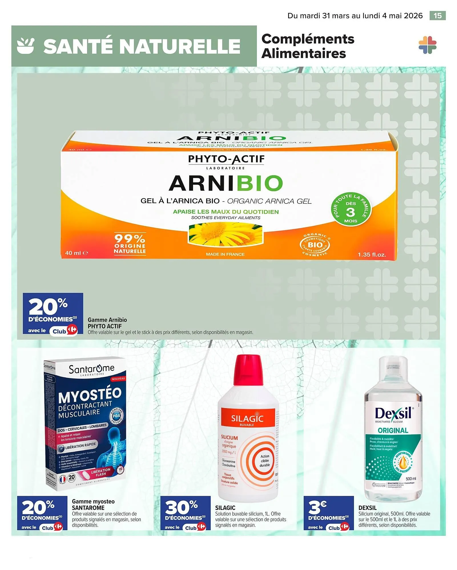 Catalogue Carrefour du 31 mars au 4 mai 2026 - Catalogue page 15