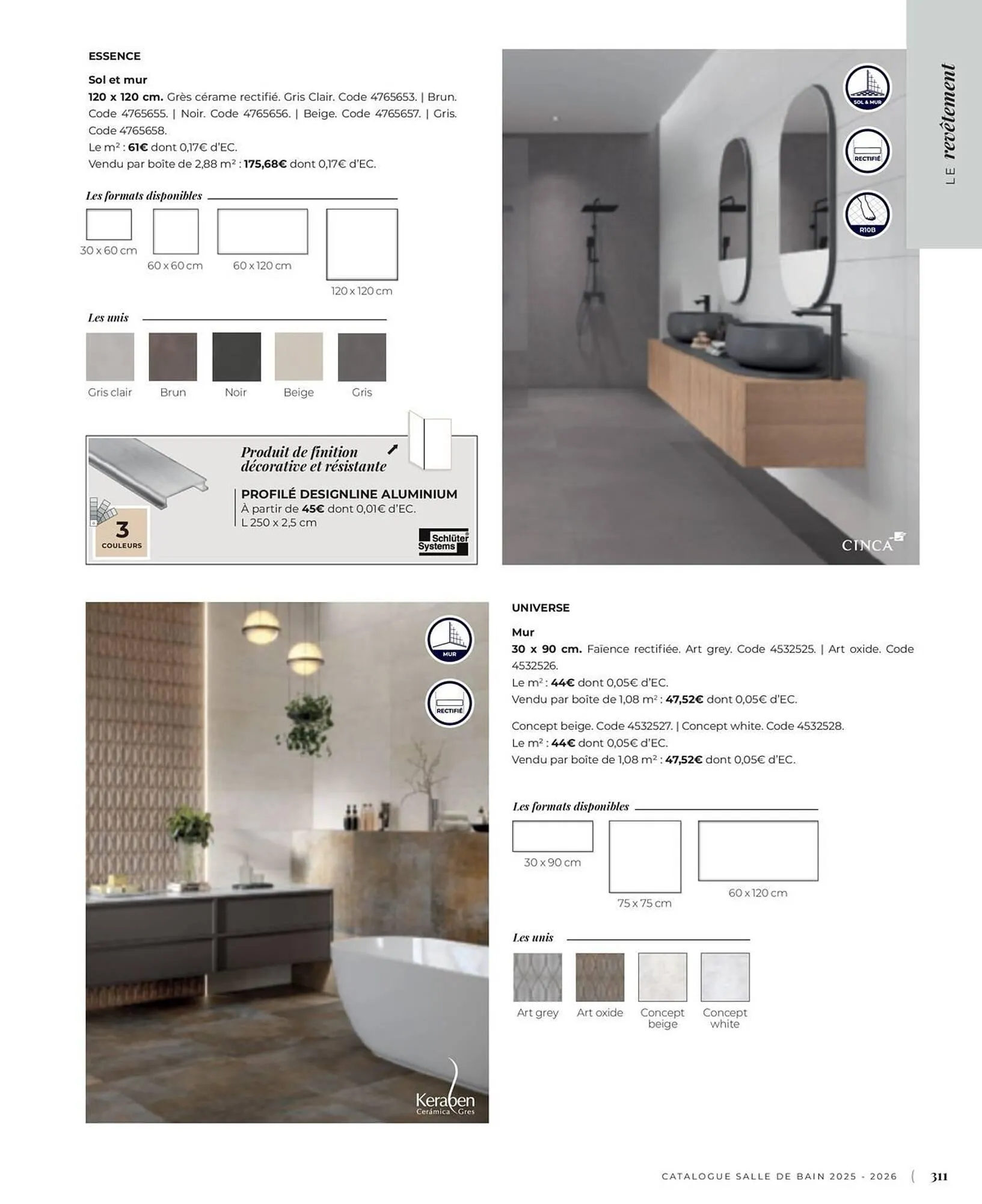 Catalogue Cedeo du 3 juin au 31 décembre 2025 - Catalogue page 311