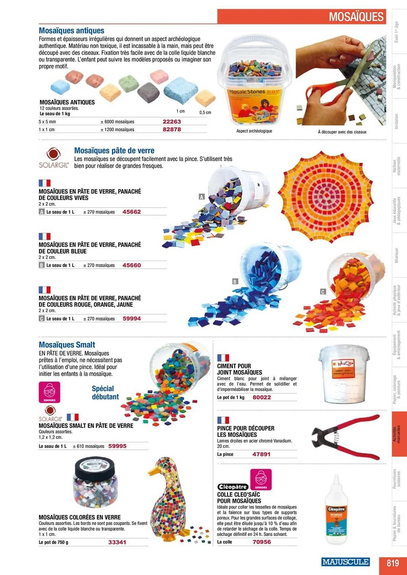 Catalogue Majuscule du 4 mars au 31 décembre 2025 - Catalogue page 843