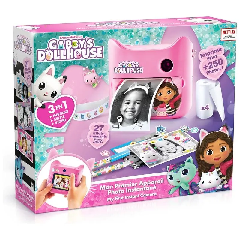 Gabby et la Maison Magique - Mon Premier Appareil Photo Instantané