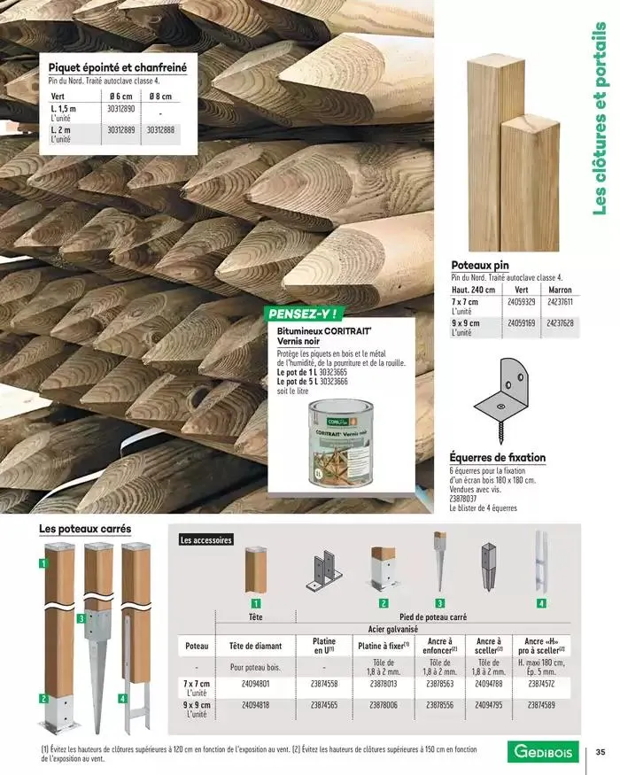 Aménagements Extérieurs 2025 du 1 janvier au 31 décembre 2025 - Catalogue page 35