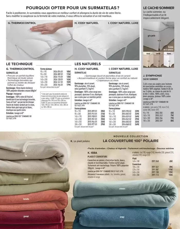 PRINTEMPS - ÉTÉ 2025 du 5 février au 31 août 2025 - Catalogue page 89