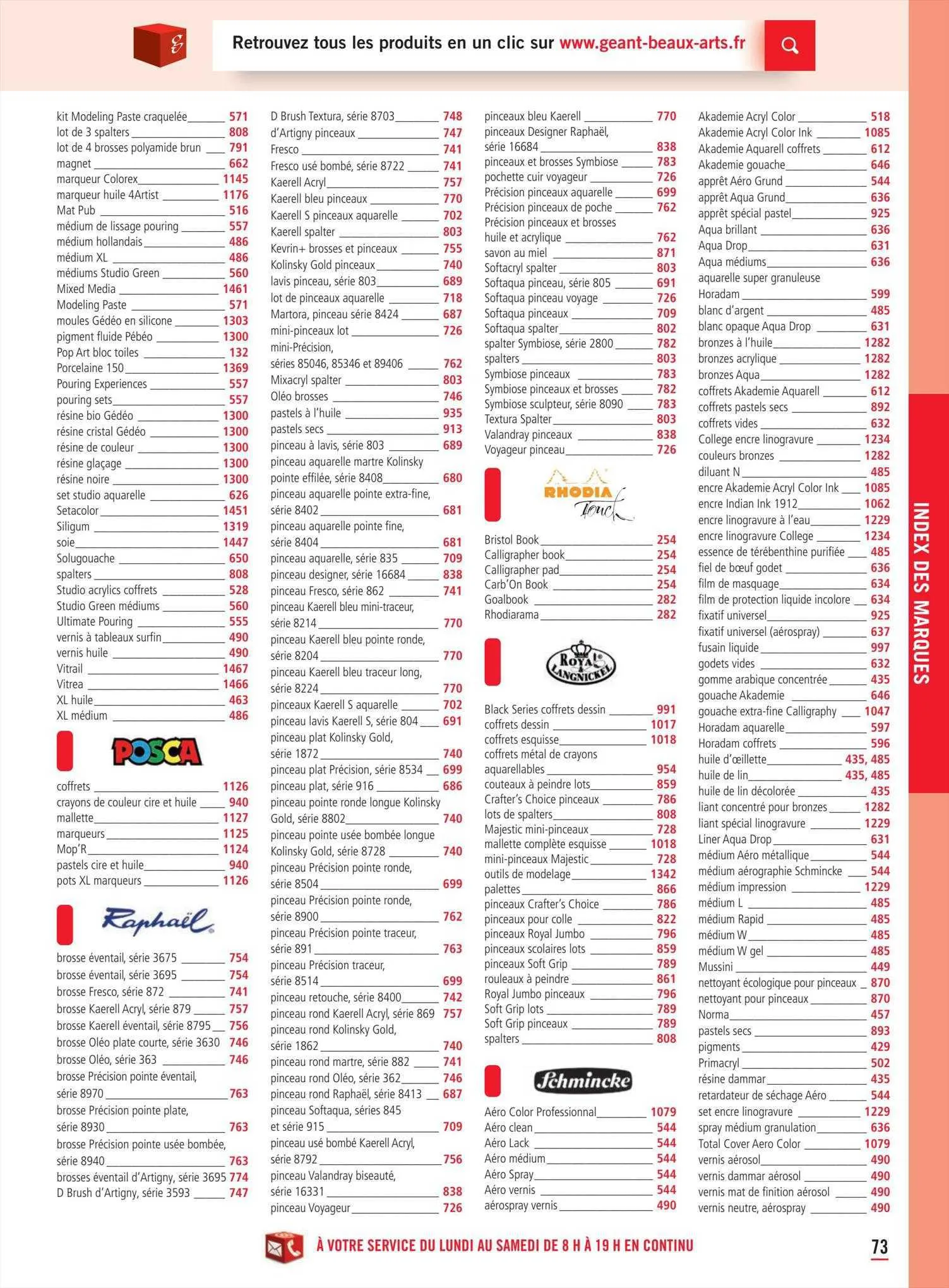 Catalogue Le Géant Des Beaux-Arts du 1 mars au 31 décembre 2023 - Catalogue page 75