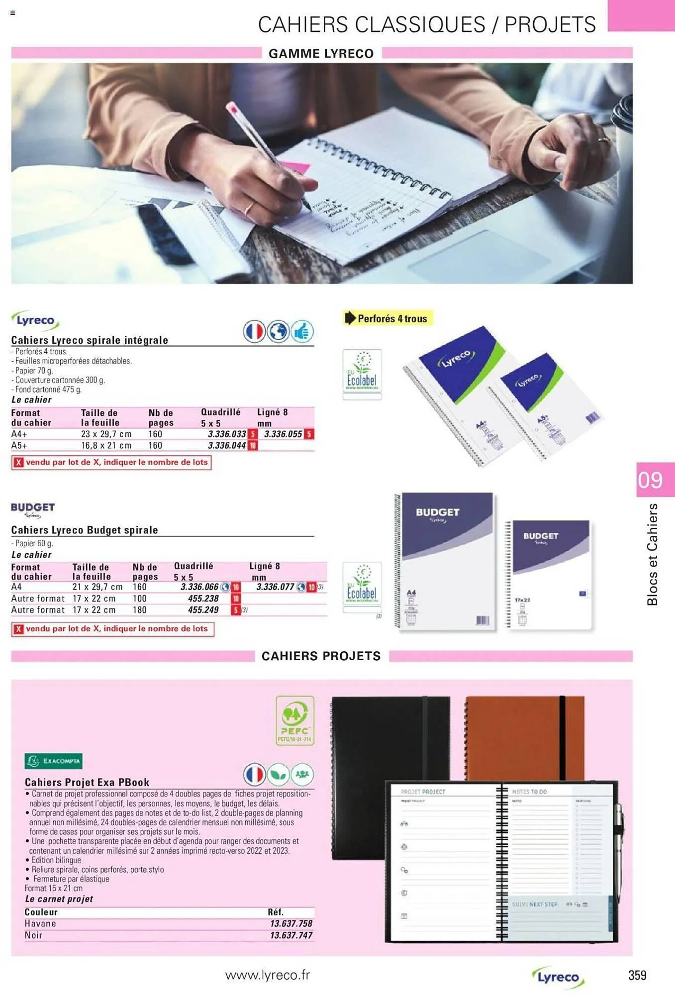 Catalogue Lyreco du 15 mai au 31 décembre 2023 - Catalogue page 359
