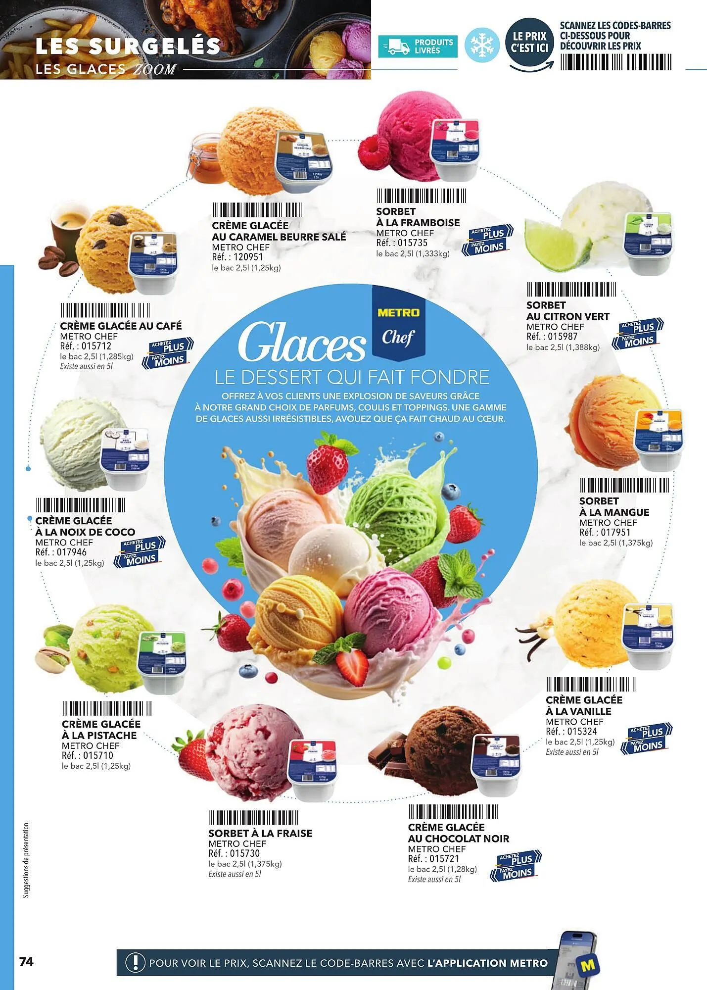Catalogue METRO du 2 mars au 31 décembre 2025 - Catalogue page 74