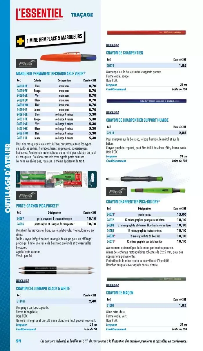 Essentiel Industrie 2025 du 3 janvier au 31 décembre 2025 - Catalogue page 56