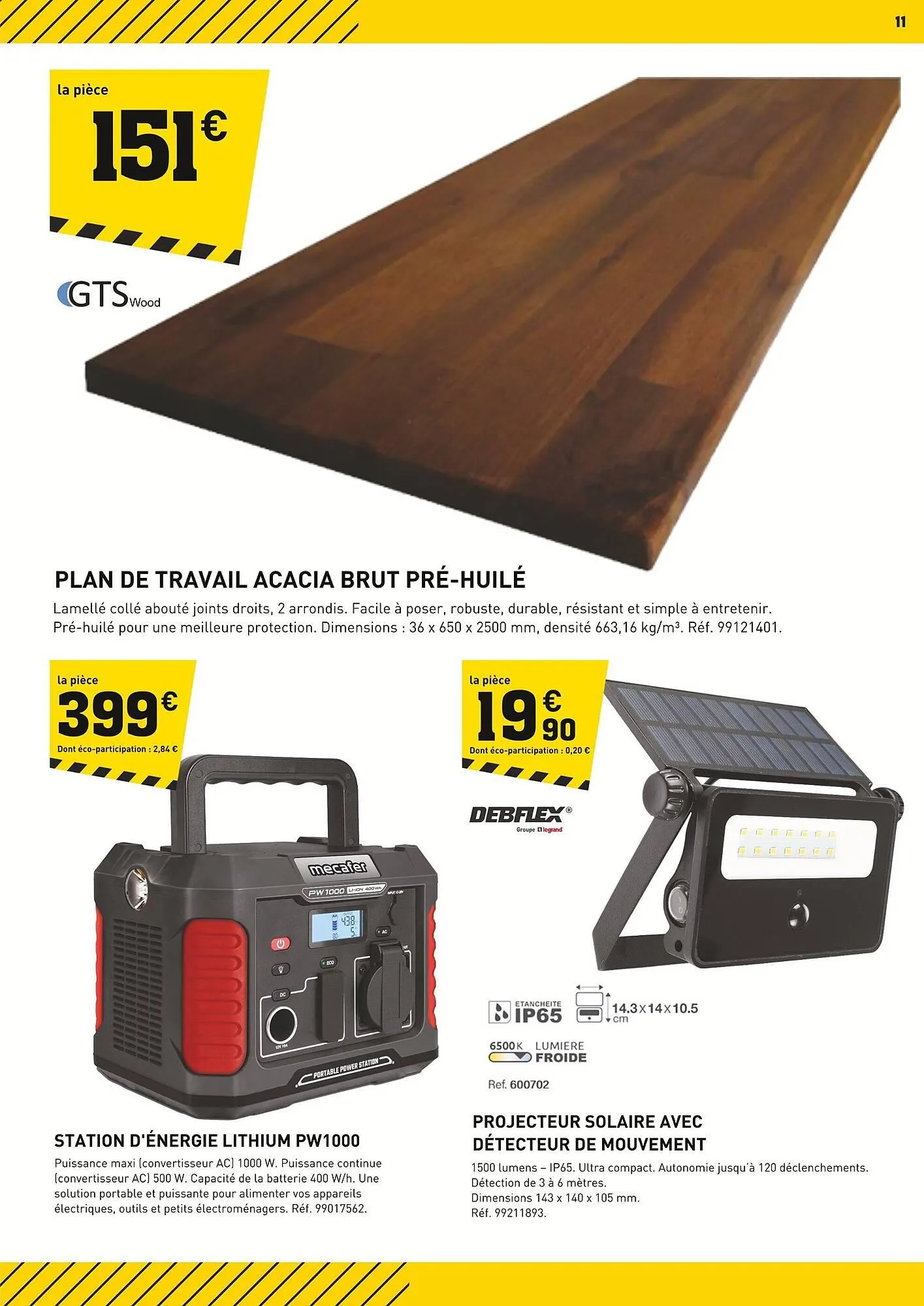 Catalogue Tout faire matériaux du 1 octobre au 31 octobre 2025 - Catalogue page 11