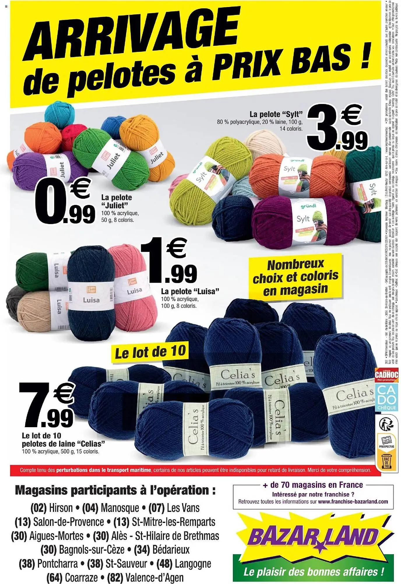 Catalogue Bazarland du 21 janvier au 1 février 2026 - Catalogue page 4