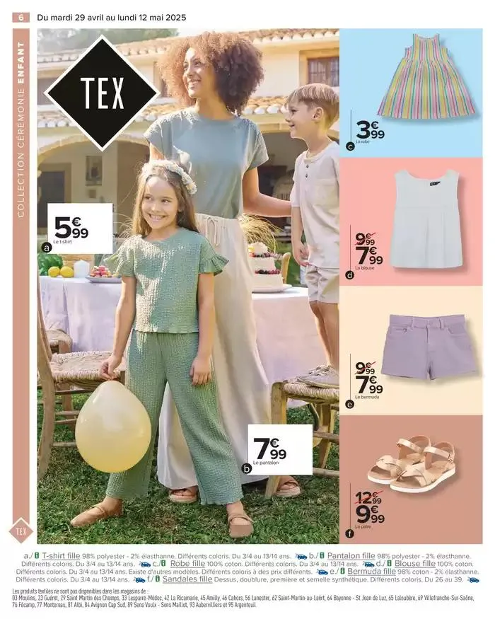 TEXTILE SPÉCIAL FÊTES du 29 avril au 12 mai 2025 - Catalogue page 8
