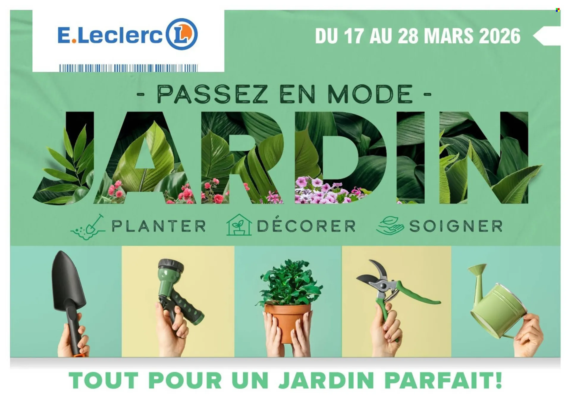 Catalogue E.Leclerc du 17 mars au 28 mars 2026 - Catalogue page 1