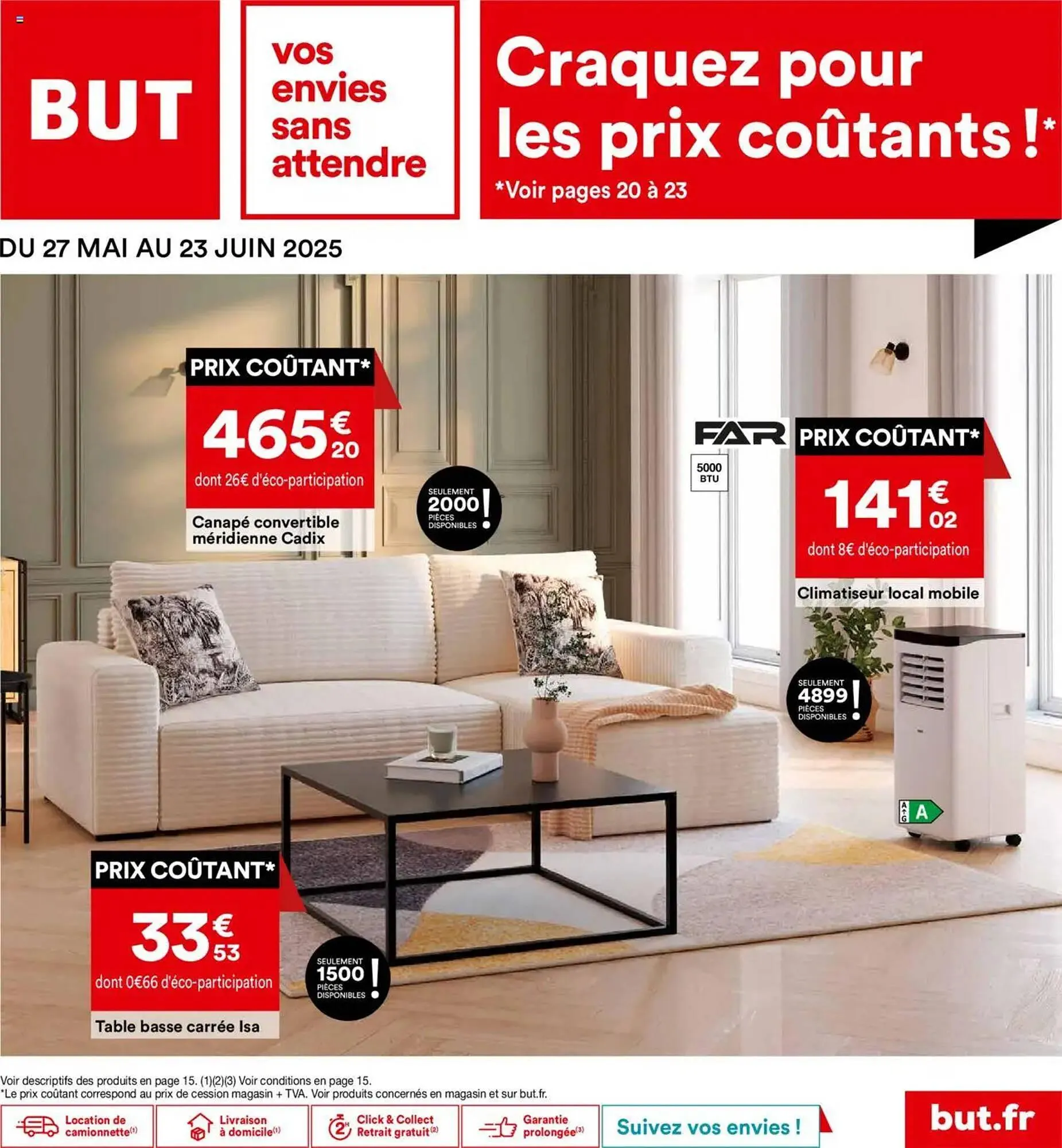 Catalogue BUT du 27 mai au 23 juin 2025 - Catalogue page 1