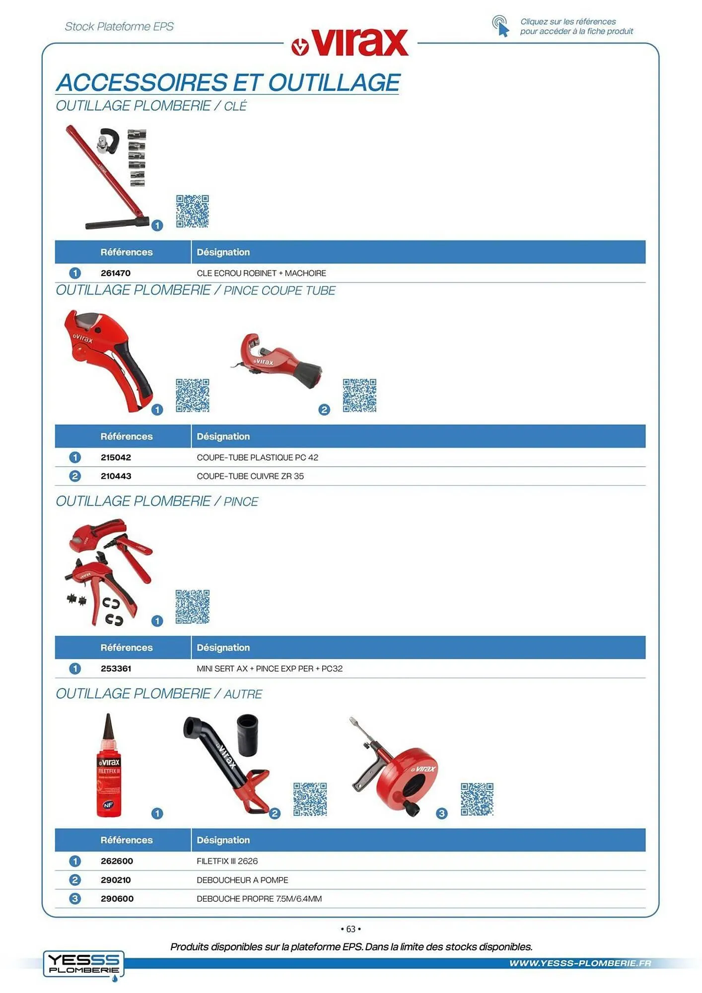 Catalogue Yesss electrique du 16 janvier au 31 janvier 2026 - Catalogue page 63